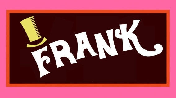 Personalised Wonka Chocolate Bar Wrapper + Golden Ticket Birthday Christmas Easter Gift