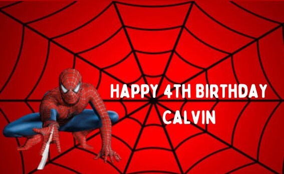 Personalised Spiderman Chocolate Bar Wrapper Birthday Christmas Easter Gift Novelty