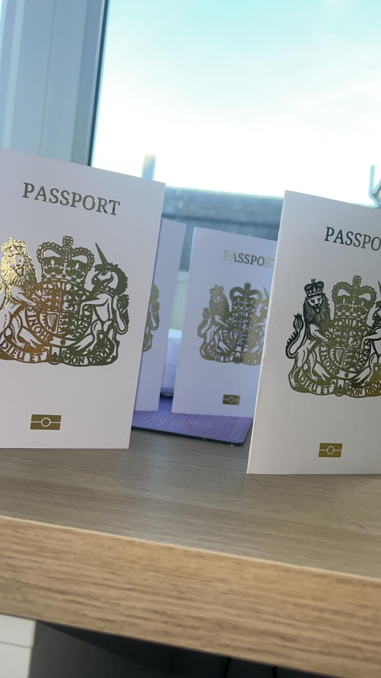 Personalised Holiday Travel Surprise Reveal Scratch Off Foil Novelty Passport, Scratch Card, Scratch Off Voucher, Scratch Surprise Passport