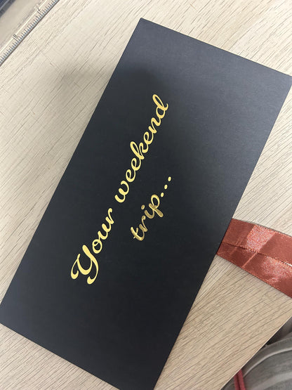 Personalised Black Bow Tied Gift Envelope with Ribbon, Voucher Envelope, Christmas, Luxury  Money Envelope, Christmas Gift, 22cm x 11cm