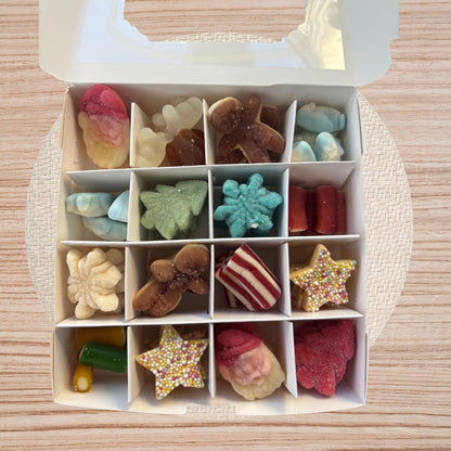CHRISTMAS Sweet Box Christmas Sweet Gift box Stocking Filler Christmas Eve Selection Gift Pick and Mix Sweet box Nice List Elf Arrival