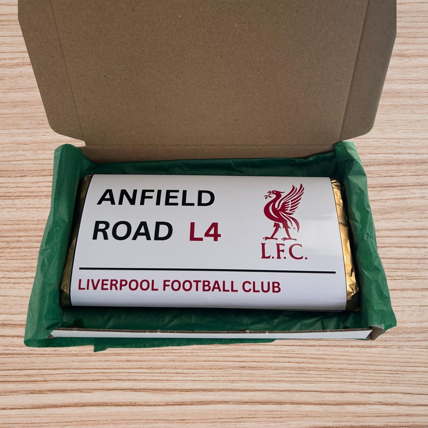 Personalised Galaxy Soccer Football Stadium Chocolate Bar Birthday Christmas Easter Gift