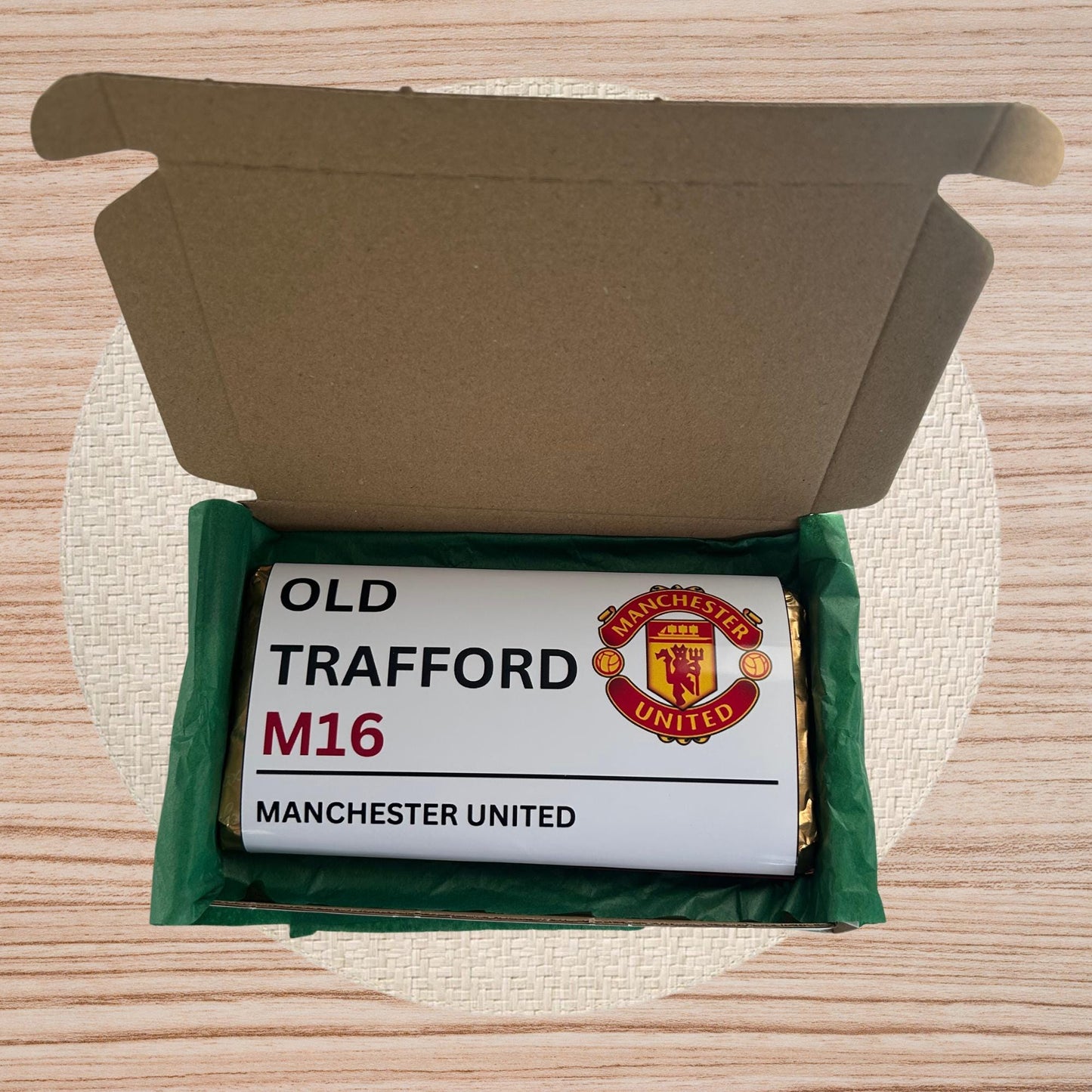 Personalised Galaxy Soccer Football Stadium Chocolate Bar Birthday Christmas Easter Gift