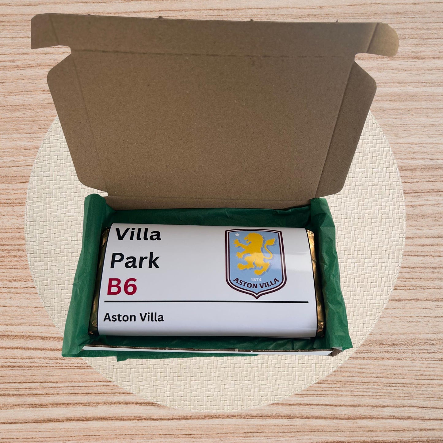 Personalised Galaxy Soccer Football Stadium Chocolate Bar Birthday Christmas Easter Gift