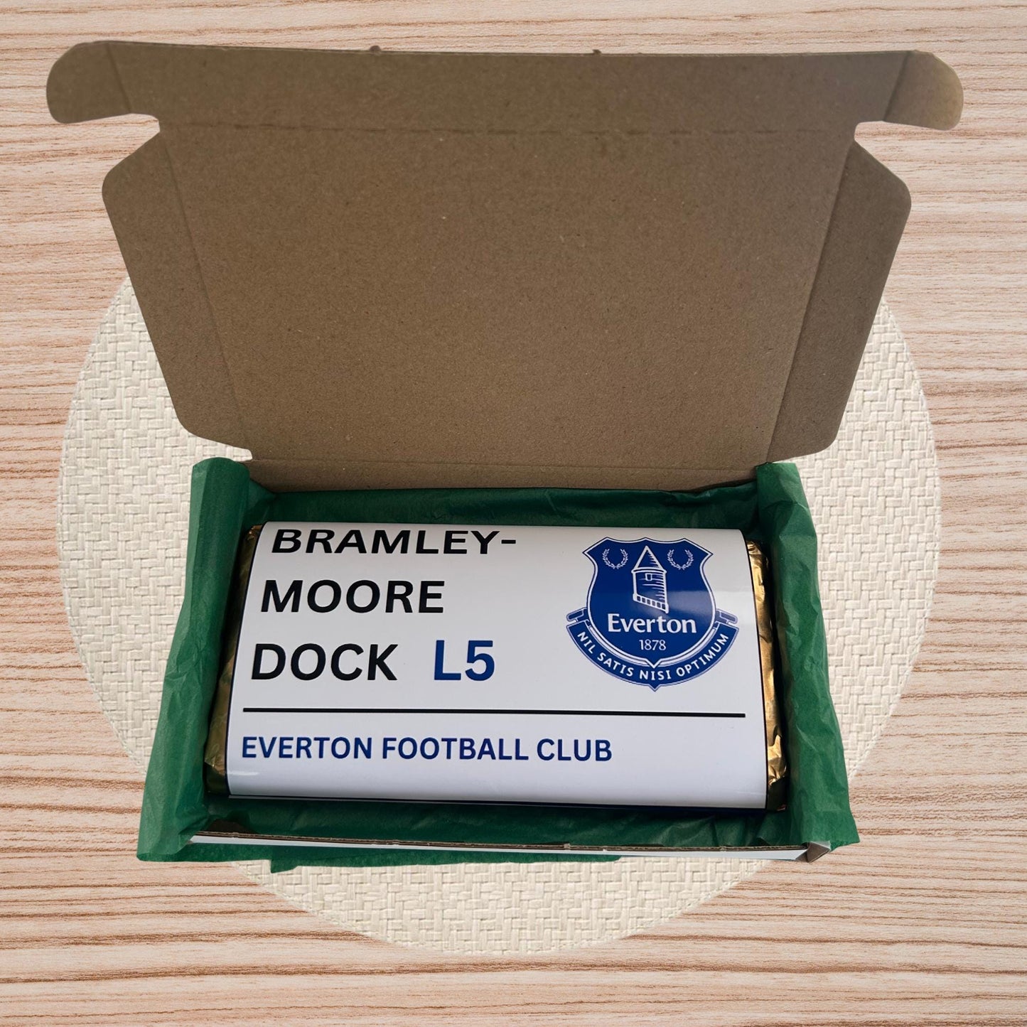 Personalised Galaxy Soccer Football Stadium Chocolate Bar Birthday Christmas Easter Gift