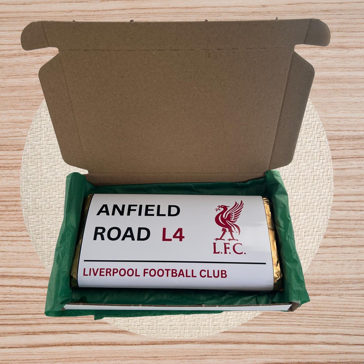 Personalised Galaxy Soccer Football Stadium Chocolate Bar Birthday Christmas Easter Gift
