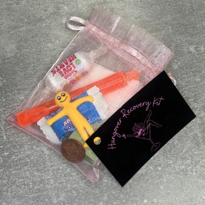 Personalised Hangover Recovery Kit Gift | Funny Hangover Survival Kit | Hen Party Favour | Wedding Recovery Bag | Morning After Gift