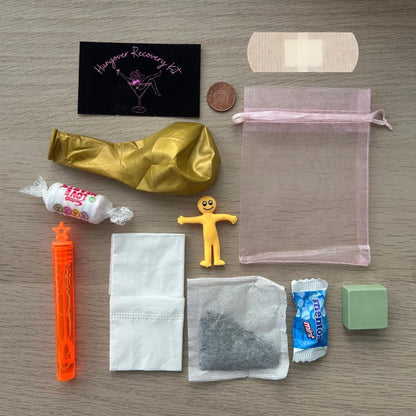 Personalised Hangover Recovery Kit Gift | Funny Hangover Survival Kit | Hen Party Favour | Wedding Recovery Bag | Morning After Gift