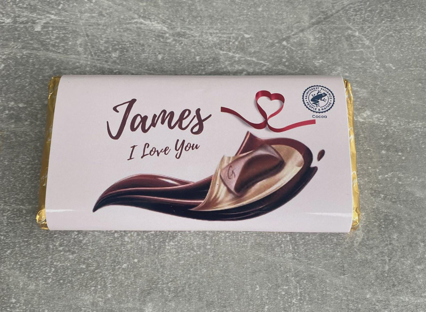 Personalised Chocolate Bar Wrapper | Custom Birthday Chocolate Gift | Any Age Occasion | Custom Name Chocolate Bar | Unique Birthday Present